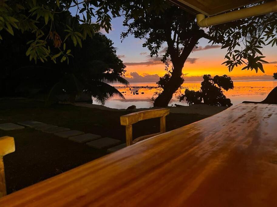 Bungalow Tiarii, Avec Acces Direct A Une Plage Privee Tevaitoa Екстер'єр фото