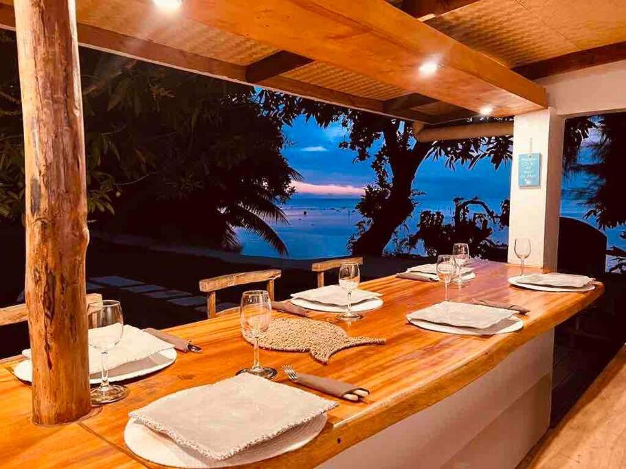 Bungalow Tiarii, Avec Acces Direct A Une Plage Privee Tevaitoa Екстер'єр фото