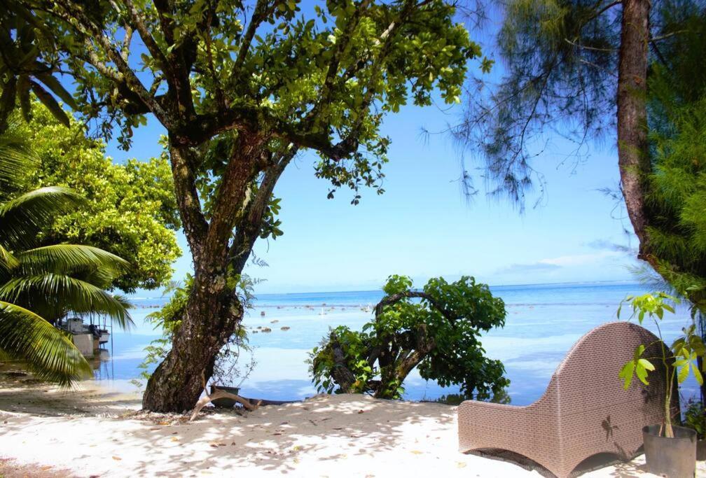 Bungalow Tiarii, Avec Acces Direct A Une Plage Privee Tevaitoa Екстер'єр фото